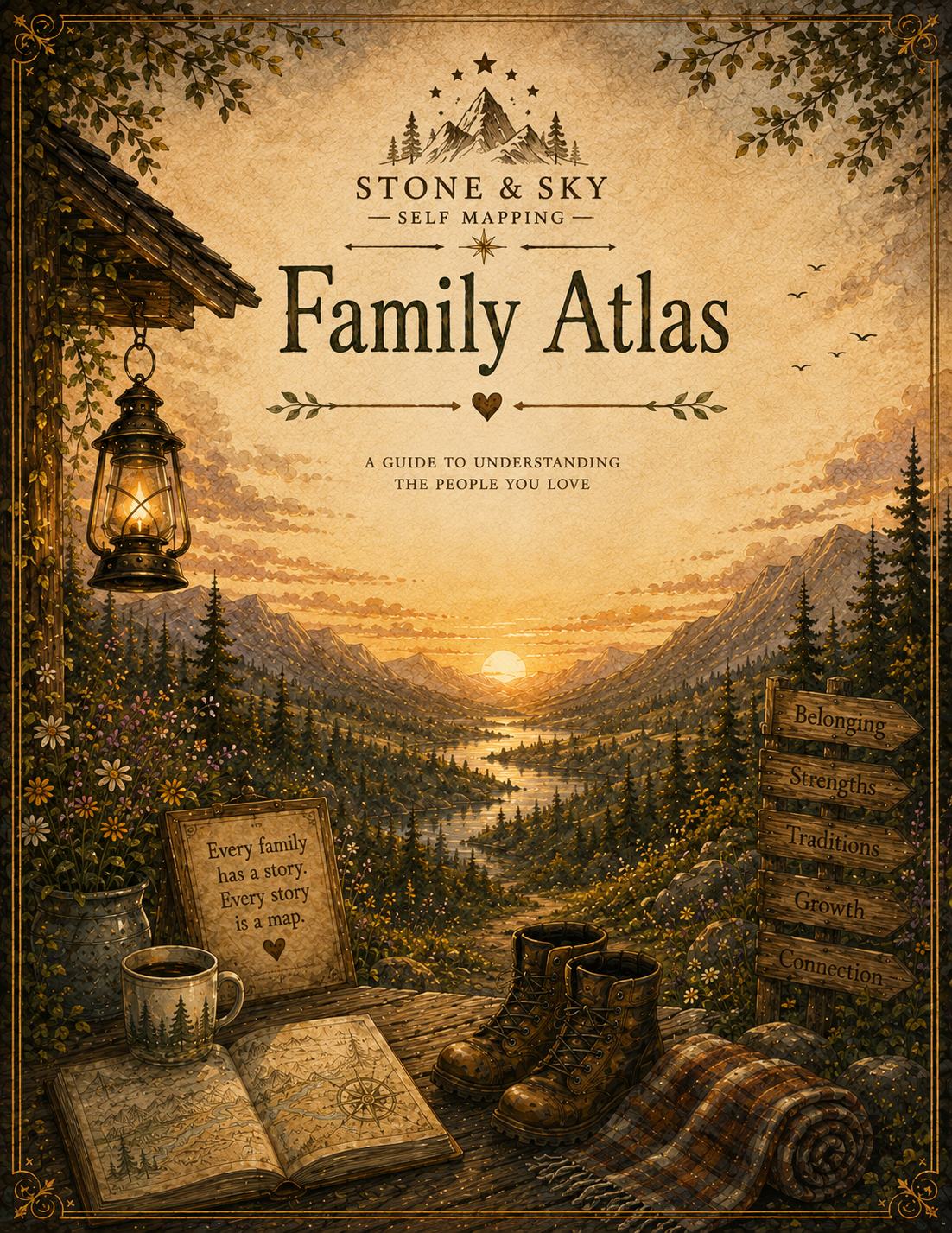 Stone & Sky Family Atlas cover