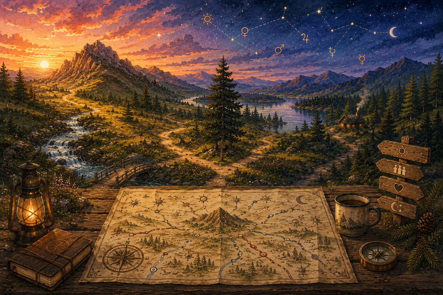 Two people paused on a shared trail while one needs time and space to find their words.